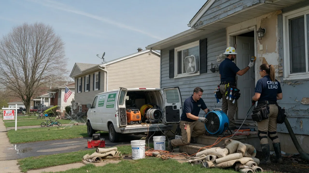 Flood Cleanup in Hales Corners, WI near me